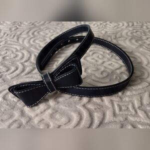 Gymboree Navy Girl's Size 10-12 Leather Belt